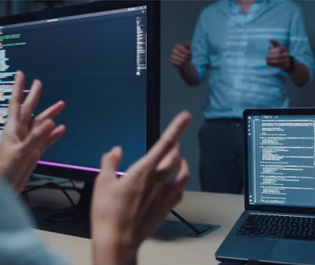 Cybersecurity training session